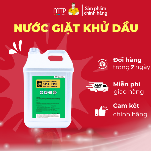 Nước giặt khử dầu khăn spa, Nước giặt sofa nhanh sạch, Nước giặt SPA-PRO
